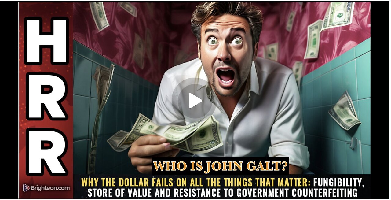 HEALTH RANGER REPORT-Why the dollar FAILS on all the things that matter...TY JGANON, SGANON