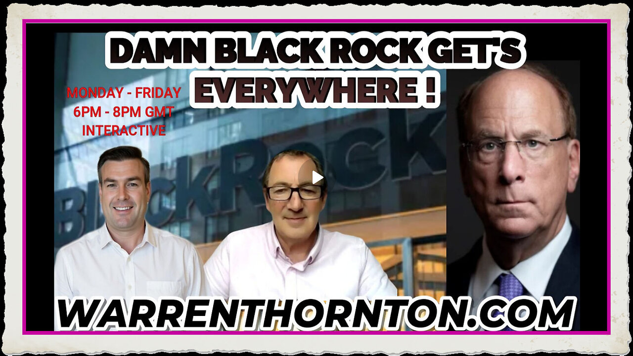 DAMN BACKROCK GET'S EVERYWHERE! WITH WARREN THORNTON, PAUL BROOKER JAMES TWEEDIE