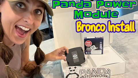 Installing Panda Power Module & Pre-Gapped Spark Plugs | 2.3L 2021+ Ford Bronco | Panda Motorworks