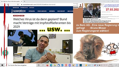 „Welches Virus ist da denn geplant? Bund macht Verträge mit Impfstofflieferanten bis 2029!!!" ...