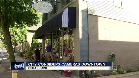 Cedarburg mulls surveillance cameras downtown