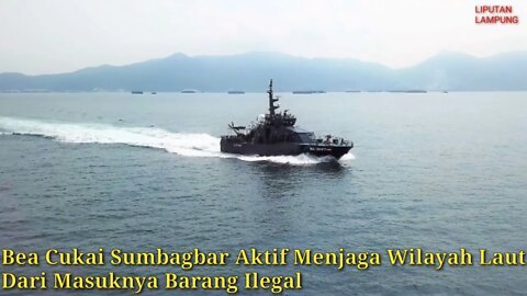 Bea Cukai Sumbagbar Aktif Menjaga Wilayah Laut Dari Masuknya Barang Ilegal