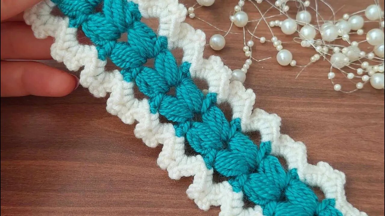 📌How to crochet amazing edging