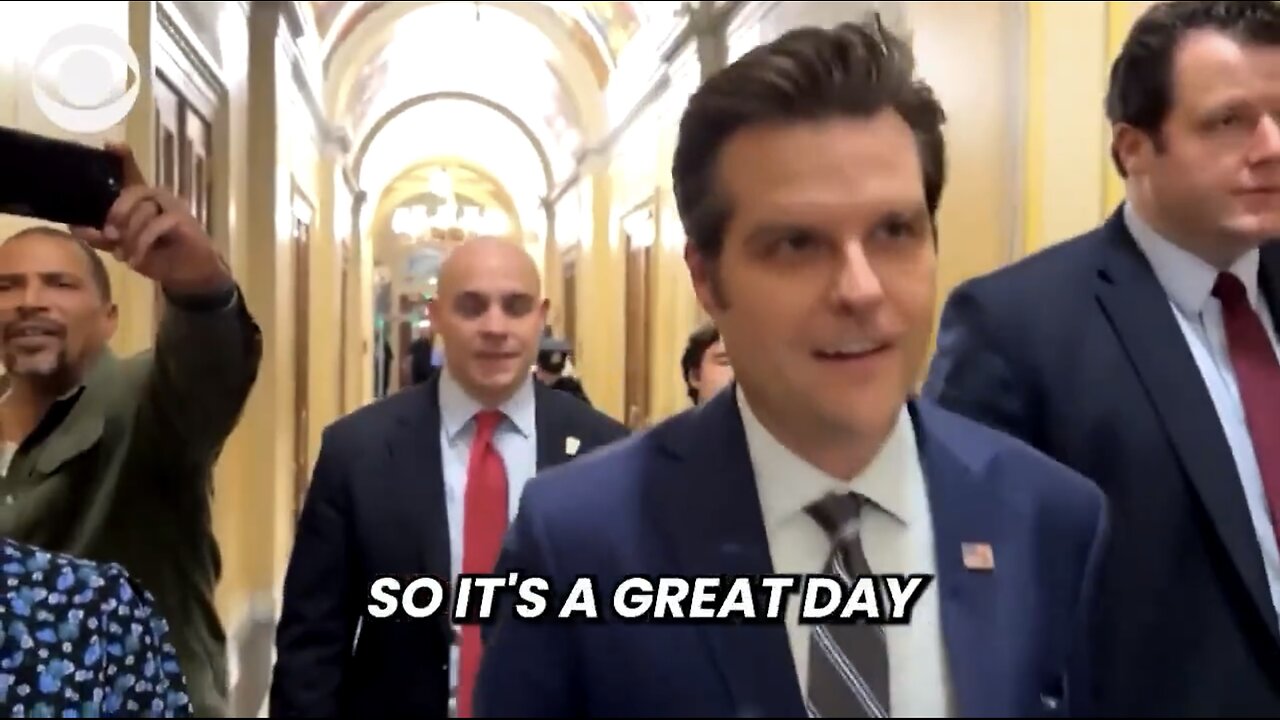 REP. MATT GAETZ HOLDS MEETING🇺🇸🎬🎤👨‍💼🏛️WITH SENATE REPUBLICANS🇺🇸🏛️💫