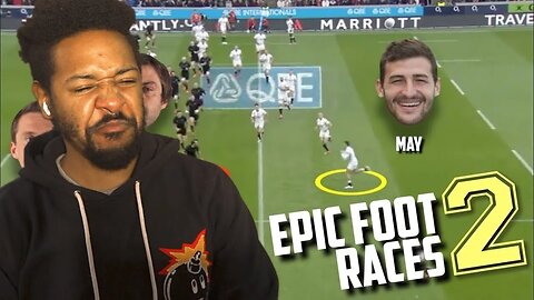 EPIC FOOT RACES VOL 2 | REACTION!!!