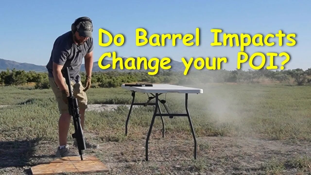 Do barrel impacts change your Point of Impact on un-bedded AR? Is barrel bedding necessary?