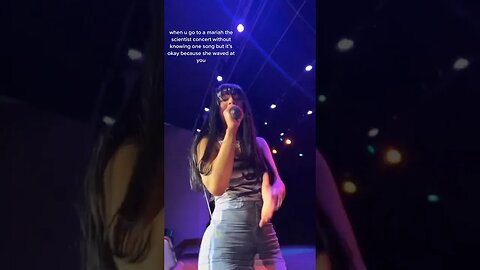 I think She Wants Me #mariahthescientist