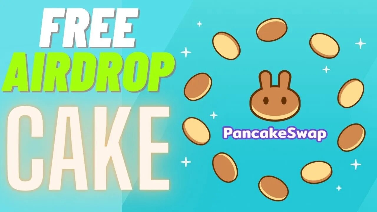 CAKE token Airdrop | Pancakeswap Finance Free tokens | Limited time