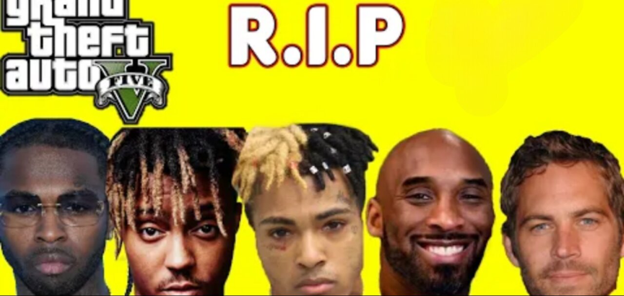 Most viewed death reacrition in GTA5 (Xxxtentation , Pop smoke , Juice world etc )