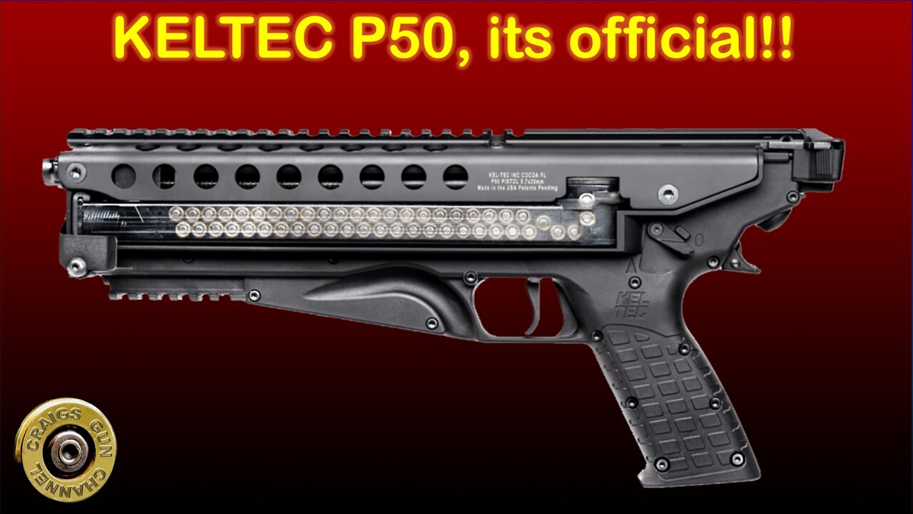 Keltec P50 - Its official