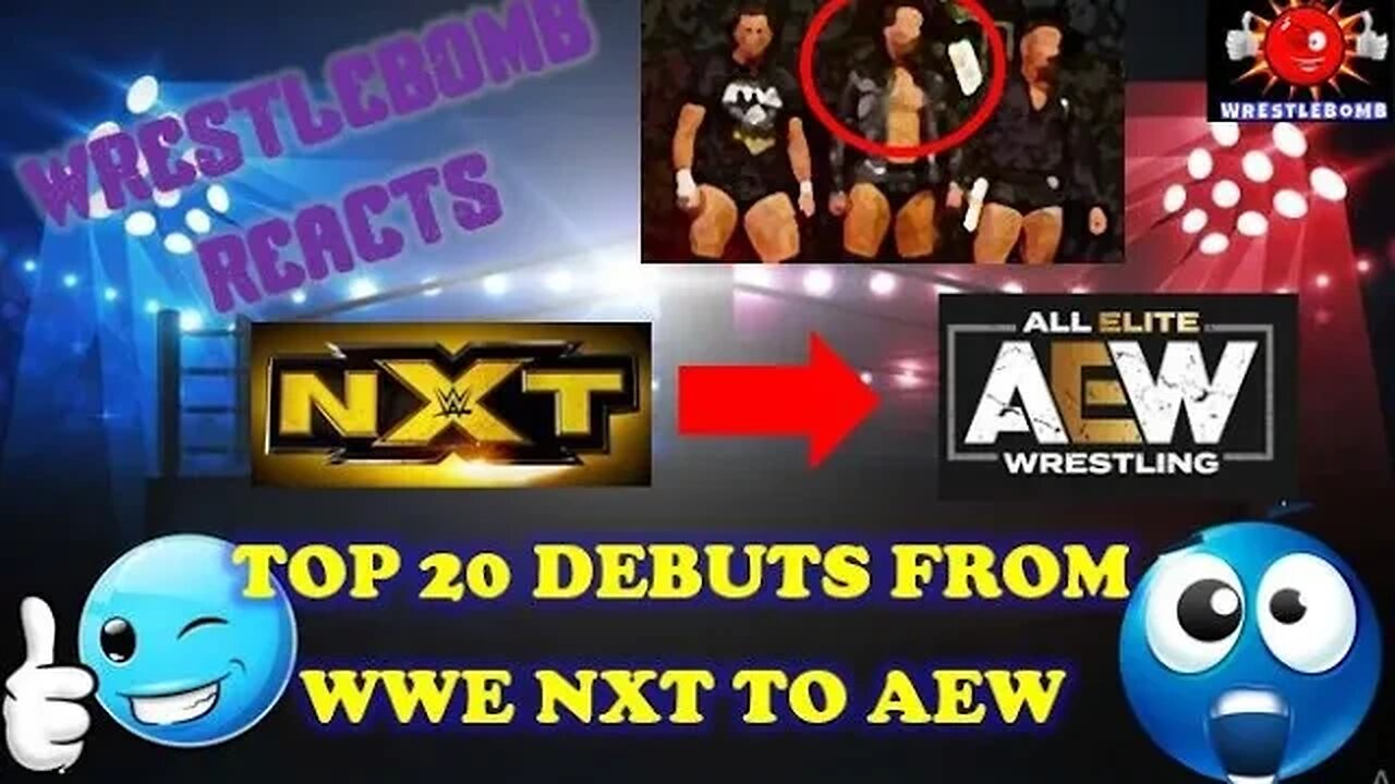 TOP 20 DEBUTS FROM WWE NXT TO AEW (WRESTLEBOMB REACTS)