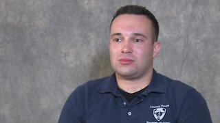 Son of slain Lincoln officer training to join the police