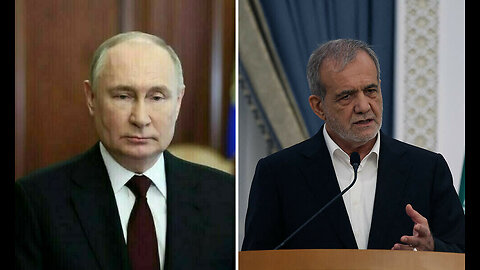 vladimir Putin and Iran's President Masoud Pezeshkian to Meet Amid Middle East Tensions