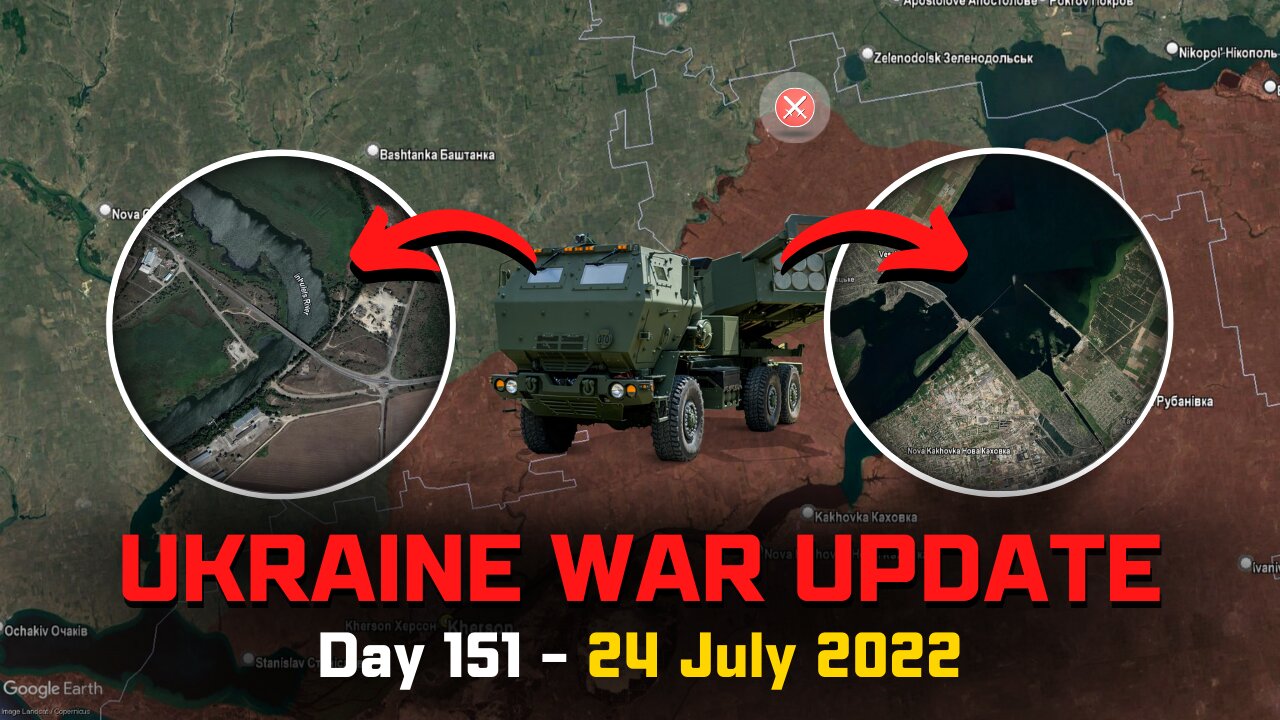 Ukraine War Update [24 July] - Ukrainians target more bridges, Russians stop encirclement attempt