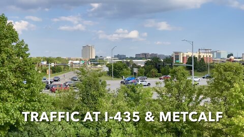 Traffic At I-435 & Metcalf