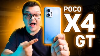 CHEGOU! Poco X4 GT | O MAIS TOP DO MOMENTO DA XIAOMI!