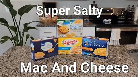 Goin' Deluxe... Mac 'N Cheese. 2 Store Brands vs 2 Name Brands