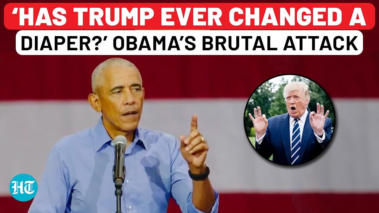 Obama Rips Into 'Bumbling Billionaire’ Trump In Pennsylvania; Has A Blunt Message For Black Men