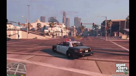 Police car drive | Grand Theft Auto 5 Gameplay | gtav | Gameplay | lazoo games