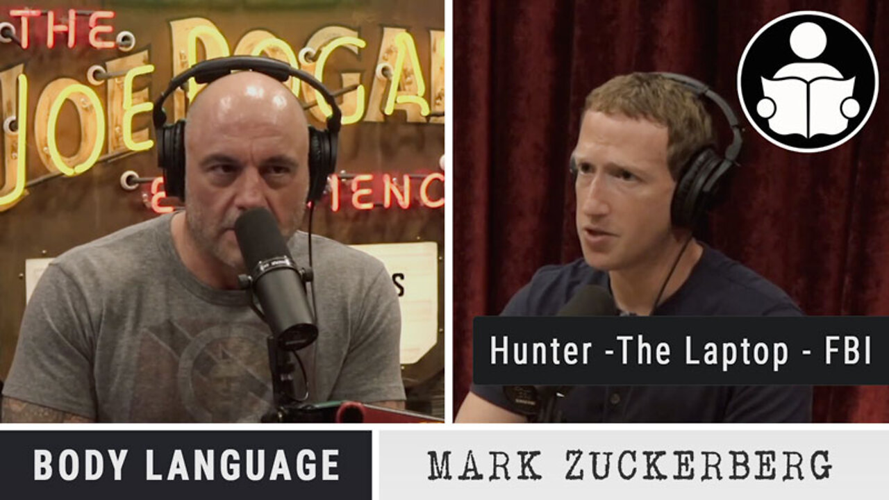 Body Language - Mark Zuckerberg, Censorship, The Laptop Story and FBI
