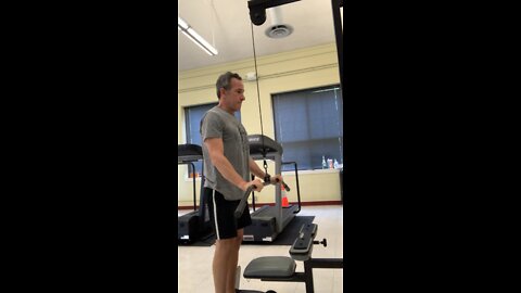 Triceps press down