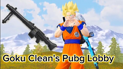 Goku Destroy's The Lobby In Pubg Mobile