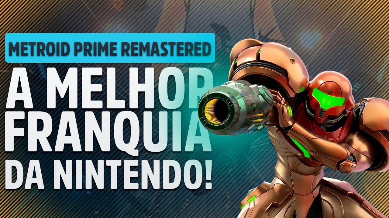 SIMPLESMENTE A MELHOR FRANQUIA DA NINTENDO! Metroid Prime Remastered TODO MUNDO deveria jogar!