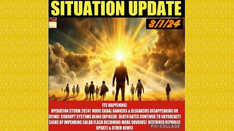 SITUATION UPDATE 3/1/24 - Child Trafficking/Sra/Mk Ultra, Gcr/Judy Byington Update, Us Republic