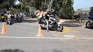 SOUTH AFRICA - Cape Town - 37th Annual Cape Town Toy Run (Video) (oj8)