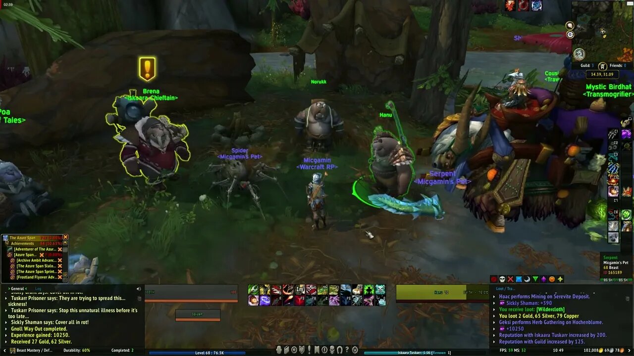 World of Warcraft Dragonflight Gnoll Way Out