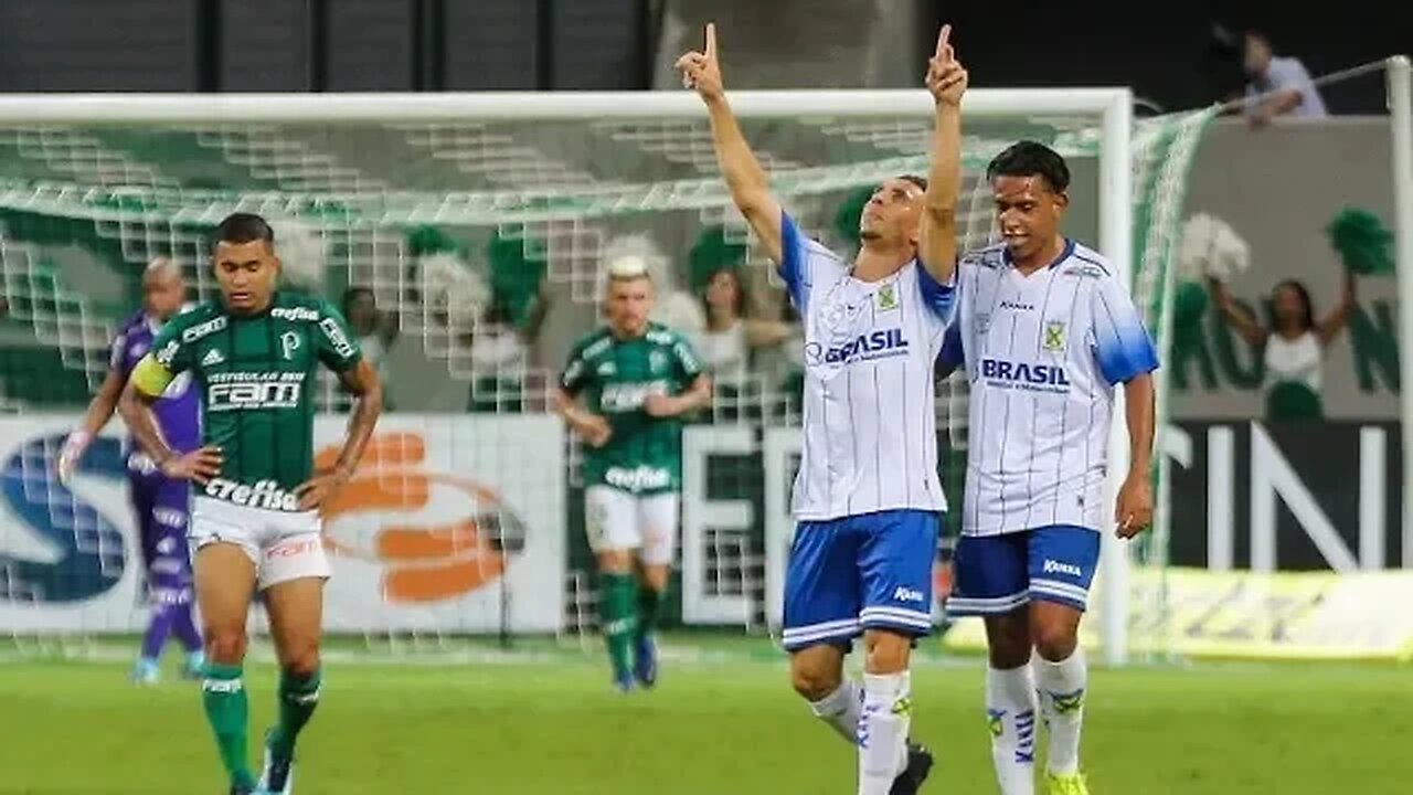 Gol de João Lucas - Palmeiras 3 x 1 Santo André - Narração de José Manoel de Barros