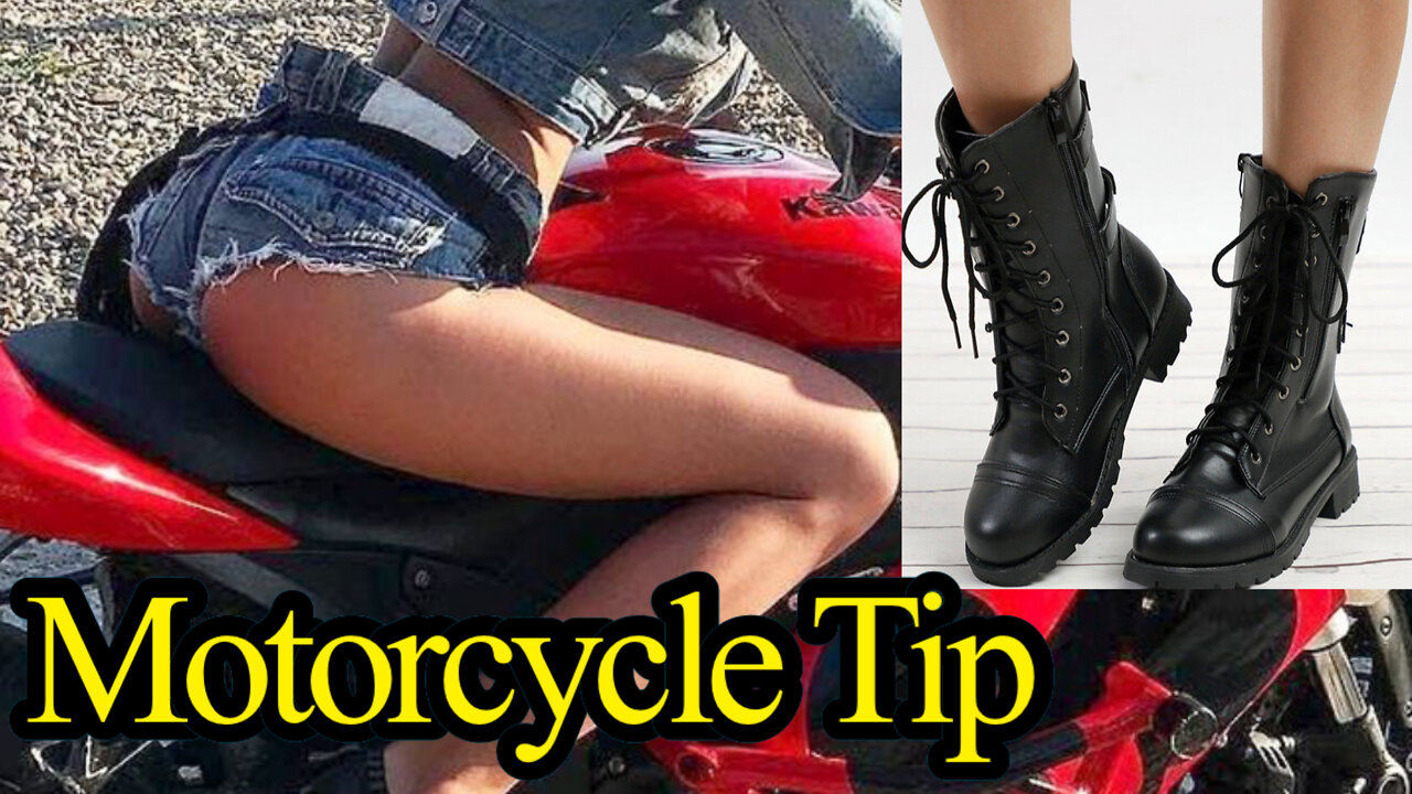 How To Tie Your Shoelaces For Riding A Motorcycle