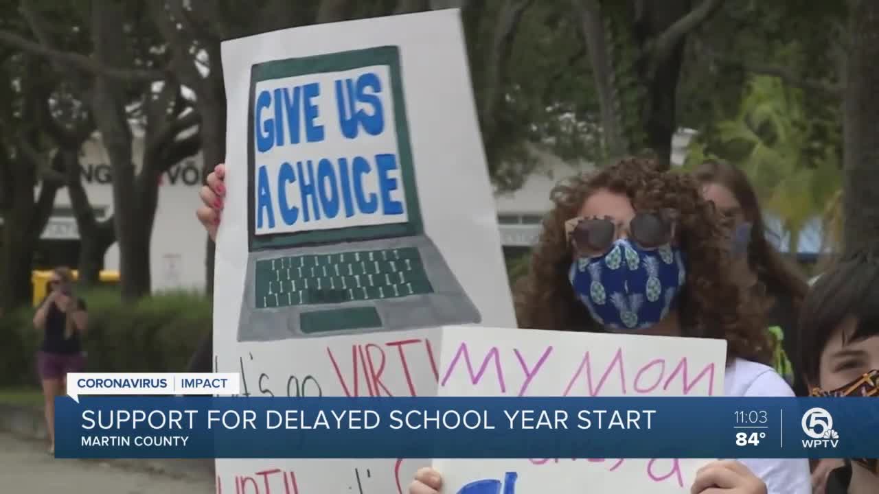 Martin County School Board votes to support delaying start of school year to Aug. 25 for students