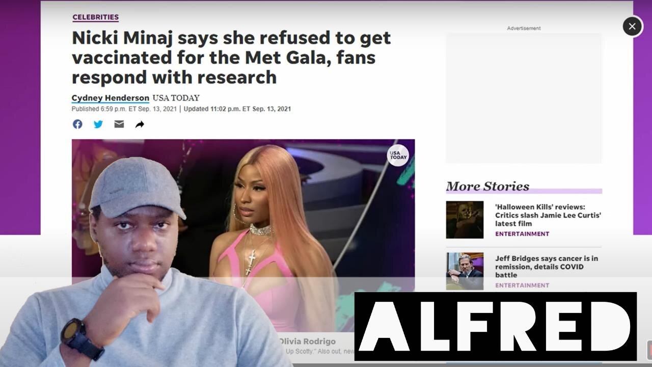 Nicki Minaj & Her Cousins Friend Vax Side Effects Drama : by Alfred