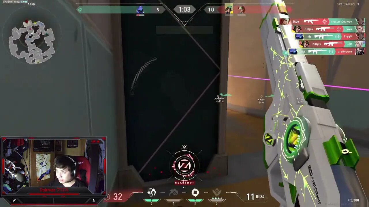 Acing this round at Fracture before the patched with a Phantom