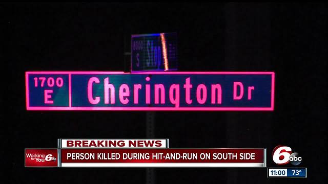 One person dead, another person serious after hit-and-run on Indy's south side