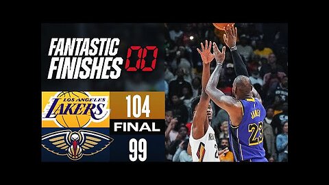 Final 5:49 MUST-SEE ENDING Lakers vs Pelicans 🚨 | November 16, 2024