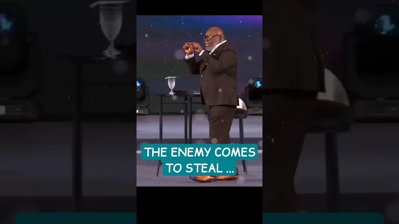 the enemy comes to steal td jakes #shortsvideo #shortsyoutube #viral #inspiration #tdjakes