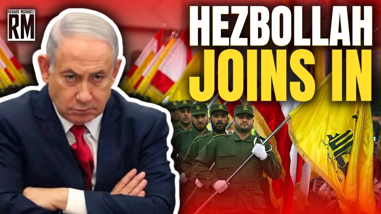 ESCALATION! Hezbollah Joins Hamas Fight Against Israel