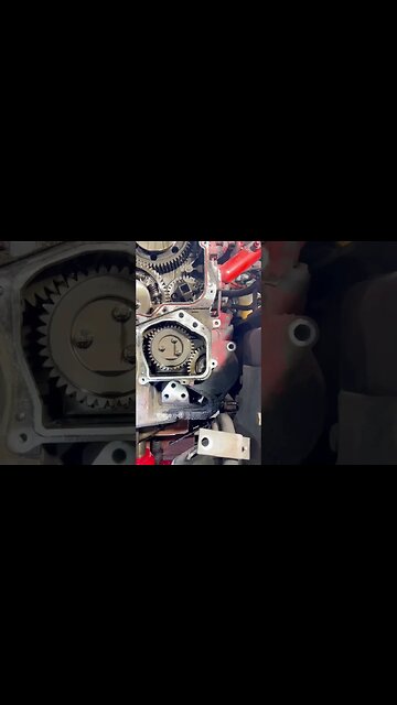 Cummins ISX15 Front Gear Housing Leak #shorts