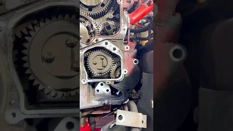 Cummins ISX15 Front Gear Housing Leak #shorts