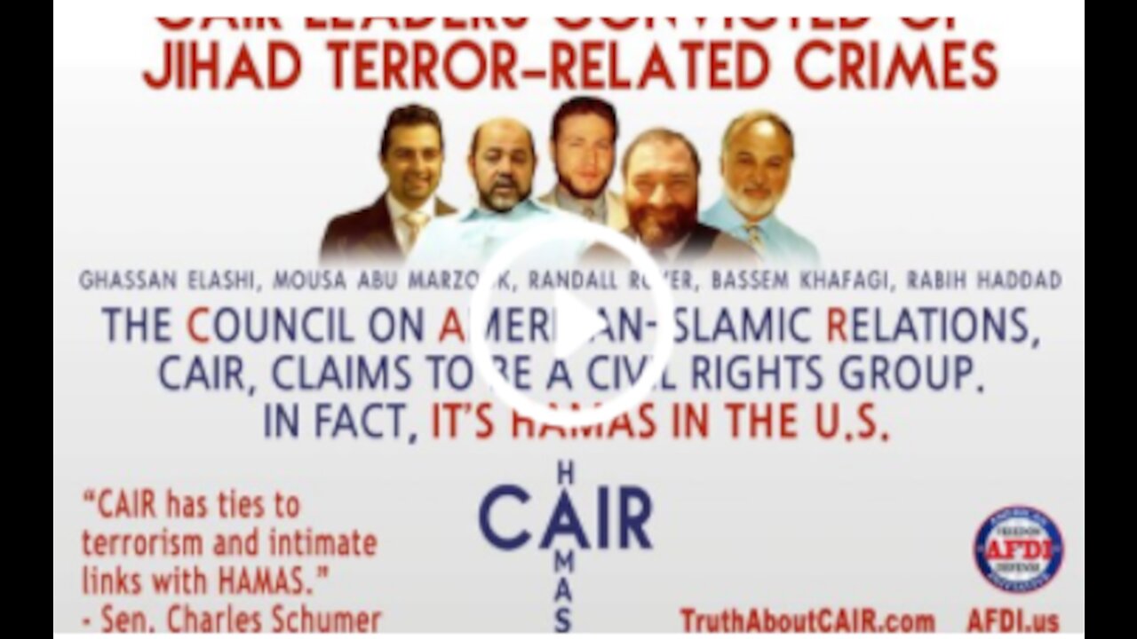 FBI WARNING: CAIR Organized by HAMAS