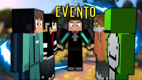 LIVE DE MINECRAFT COM OS INSCRITOS VEM JOGAR EVENTO #8 EVENTO