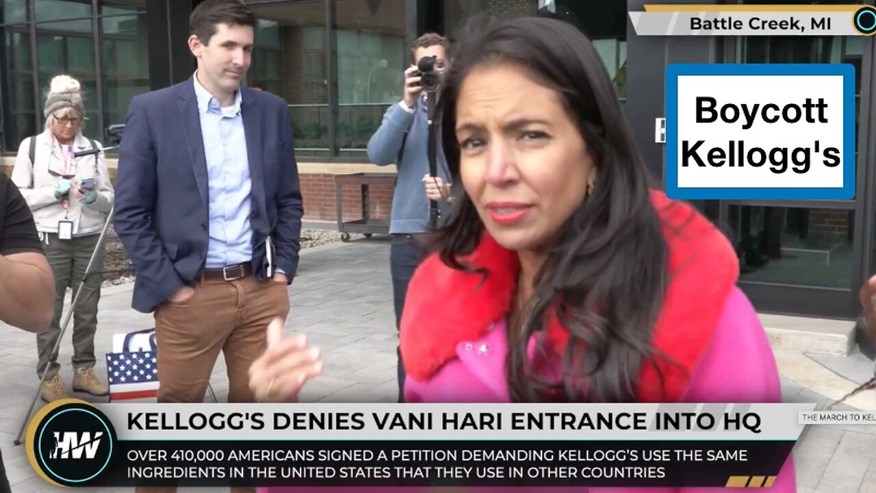 Kellogg’s Denies Vani Hari & State Reps Entrance Into HQ