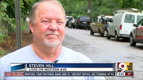 Engineers working on fix for sinking Covington road