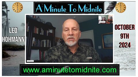 529- Leo Hohmann - Hurricanes. Manipulation. October Surprise. Very Important Info!