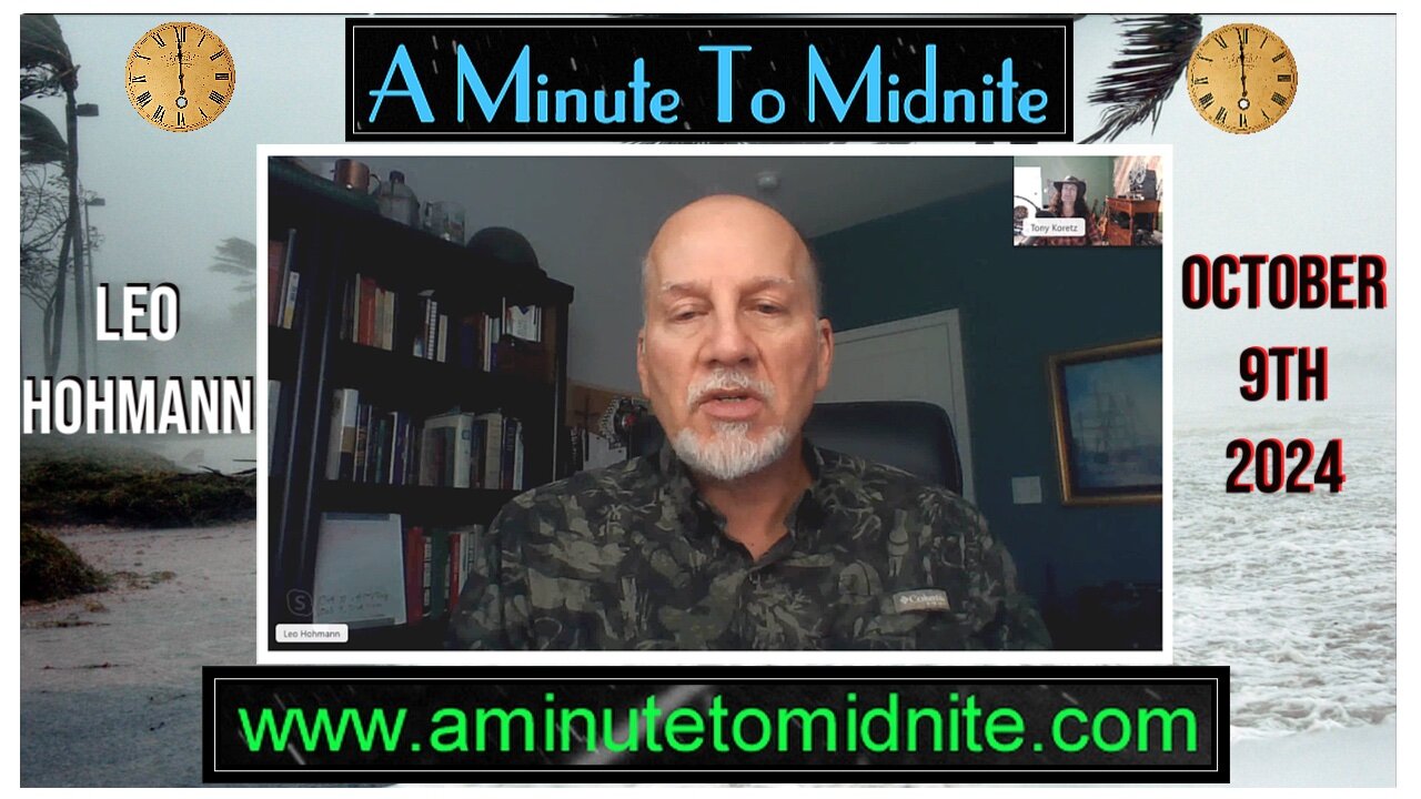 529- Leo Hohmann - Hurricanes. Manipulation. October Surprise. Very Important Info!