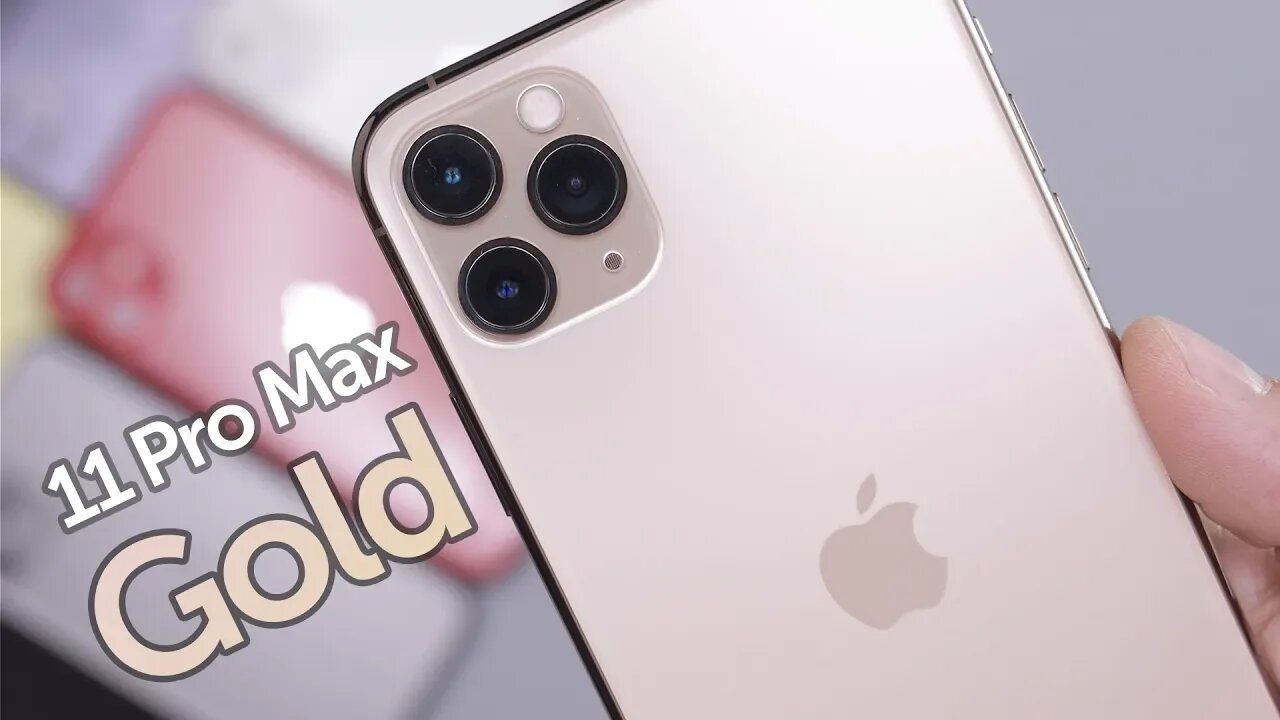 Gold iPhone 11 Pro Max Unboxing & First Impressions!