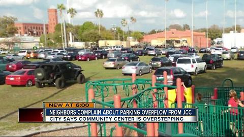 Neighbors complain about parking overflow from JCC