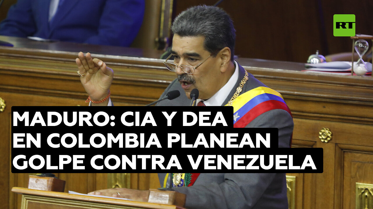 Maduro: CIA y DEA en Colombia planean golpe contra Venezuela